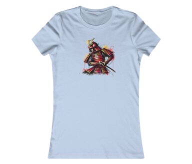 T-shirt graphique samouraï