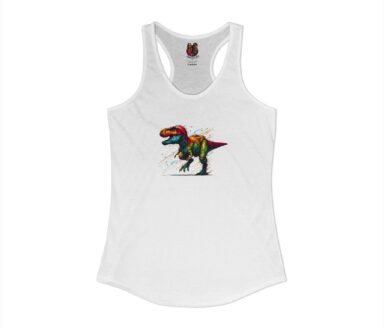 Débardeur graphique dinosaure coloré