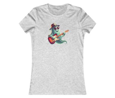 Ghost Playing Guitar T-Shirt