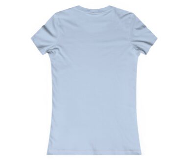 T-shirt Femme Bleu Clair