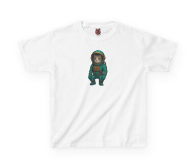 Astronaut Cat Graphic T-Shirt