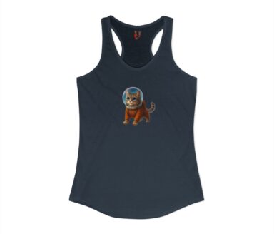 Cat in Space Suit Tank Top