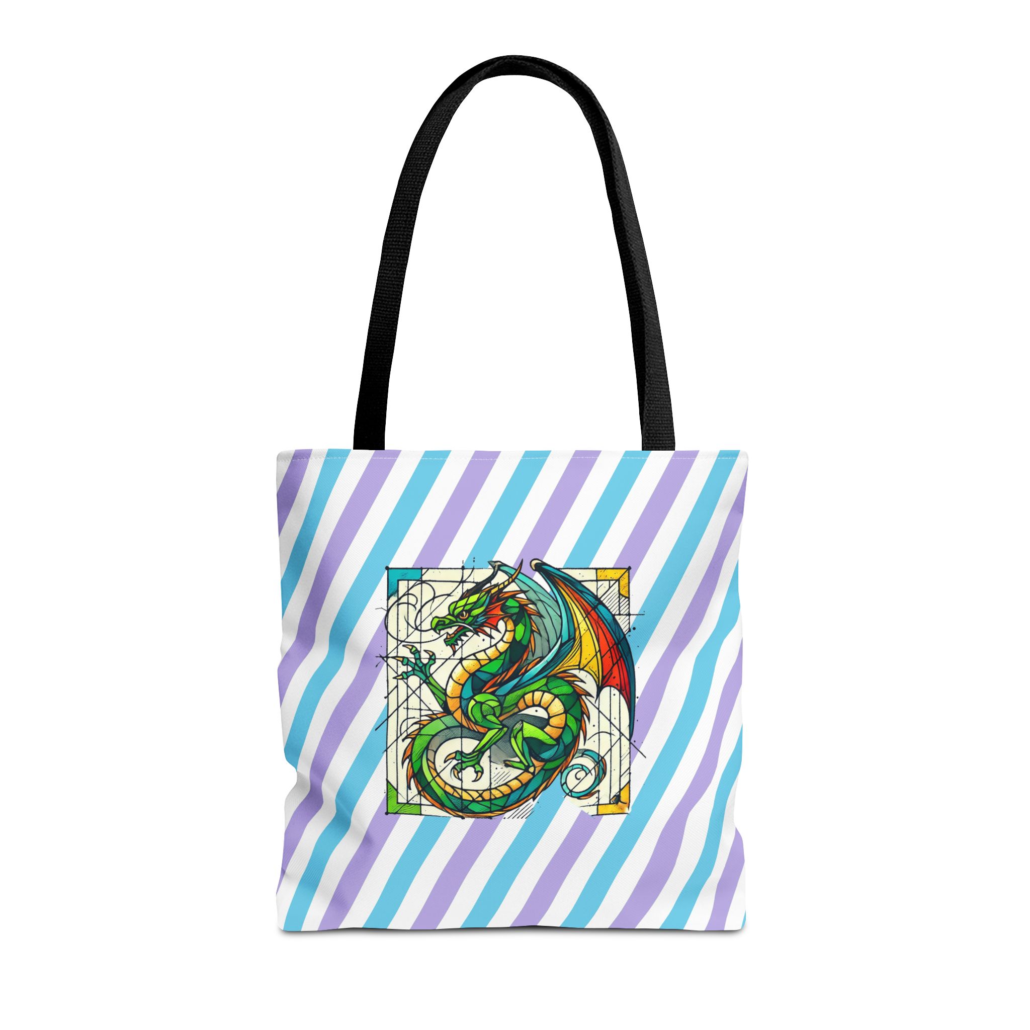 Dragon Tote bag – Medieval purse – Fantasy Dragon tote bag medieval print - Image 3