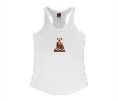 Dog in Monk Robes Tank Top